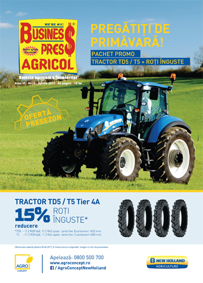 Revista Business Press Agricol – APRILIE 2017